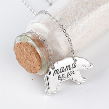 Load image into Gallery viewer, Mama Bear Pendant Necklace
