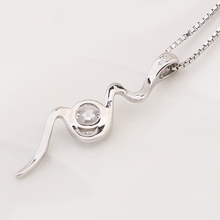 Load image into Gallery viewer, Crystal Bolt Necklace