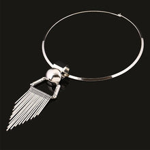 Load image into Gallery viewer, Collar Alloy Tassel Necklace