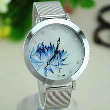 Load image into Gallery viewer, Blue Rose Watch