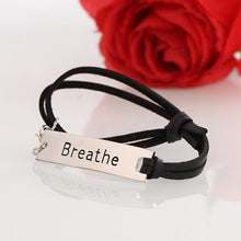 Load image into Gallery viewer, Breathe Leather Strap Bracelet