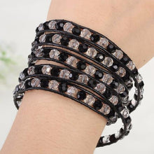 Load image into Gallery viewer, Chessboard Wrap Bracelet
