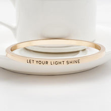 Load image into Gallery viewer, Let Your Light Shine Bangle