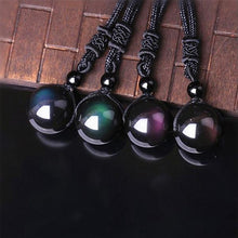 Load image into Gallery viewer, Goodluck Obsidian Pendant