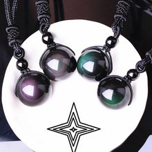 Load image into Gallery viewer, Goodluck Obsidian Pendant