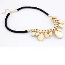 Load image into Gallery viewer, Rain Drop Statement Necklace