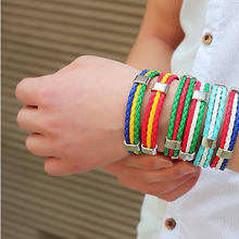 Load image into Gallery viewer, Team Lithuania Flag Bracelet