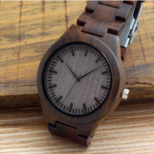Load image into Gallery viewer, Dark Wood Watch