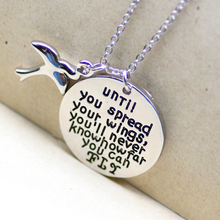 Load image into Gallery viewer, Silver Dove Pendant