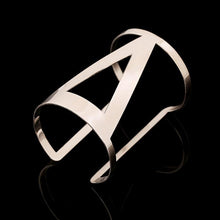 Load image into Gallery viewer, Geometric Cuff Bangle