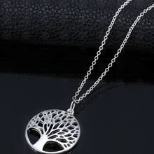 Load image into Gallery viewer, Silver Tree of Life Pendant