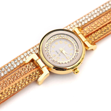 Load image into Gallery viewer, Crystal Wrap Quartz Watch