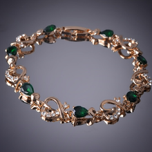 Load image into Gallery viewer, Heart Drop Bracelet
