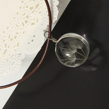 Load image into Gallery viewer, Crystal Glass Ball Wish Pendant