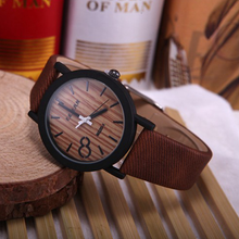 Load image into Gallery viewer, Men's Quartz Wooden Watch