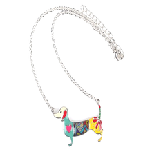 Load image into Gallery viewer, Dachshund Dog Pendant Necklace
