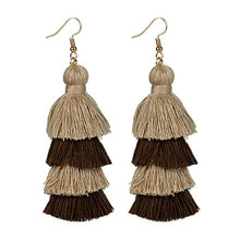 Load image into Gallery viewer, Fringe Long Summer Tassel Earring
