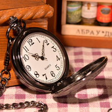 Load image into Gallery viewer, Classic Black Pocket Watch
