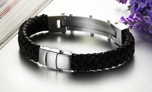 Load image into Gallery viewer, Armageddon Wing Men&#39;s Stainless Steel Bracelet (Brown)
