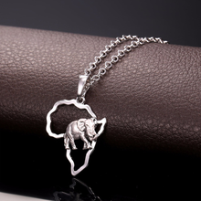 Load image into Gallery viewer, Africa Elephant Necklace
