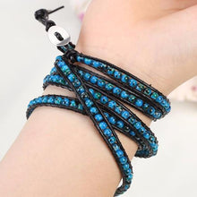 Load image into Gallery viewer, Deep Ocean Wrap Bracelet
