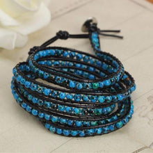 Load image into Gallery viewer, Deep Ocean Wrap Bracelet
