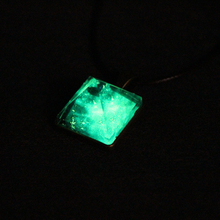Load image into Gallery viewer, Crystal Pyramid Glowing Pendant
