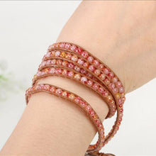 Load image into Gallery viewer, Tangerine Wrap Bracelet
