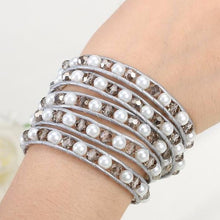 Load image into Gallery viewer, White Ivory Wrap Bracelet
