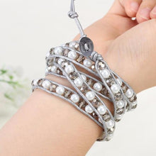 Load image into Gallery viewer, White Ivory Wrap Bracelet

