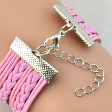 Load image into Gallery viewer, Pink Angel Cancer Awareness Bracelet
