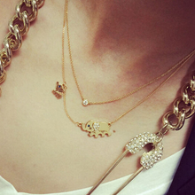 Load image into Gallery viewer, Save the Elephants Necklace
