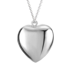 Load image into Gallery viewer, Glow In The Dark Heart Necklace
