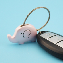 Load image into Gallery viewer, Save The Elephant Love Keychain Set
