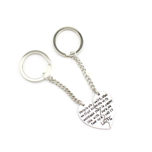 Load image into Gallery viewer, Soul-Mate Silver Keychain
